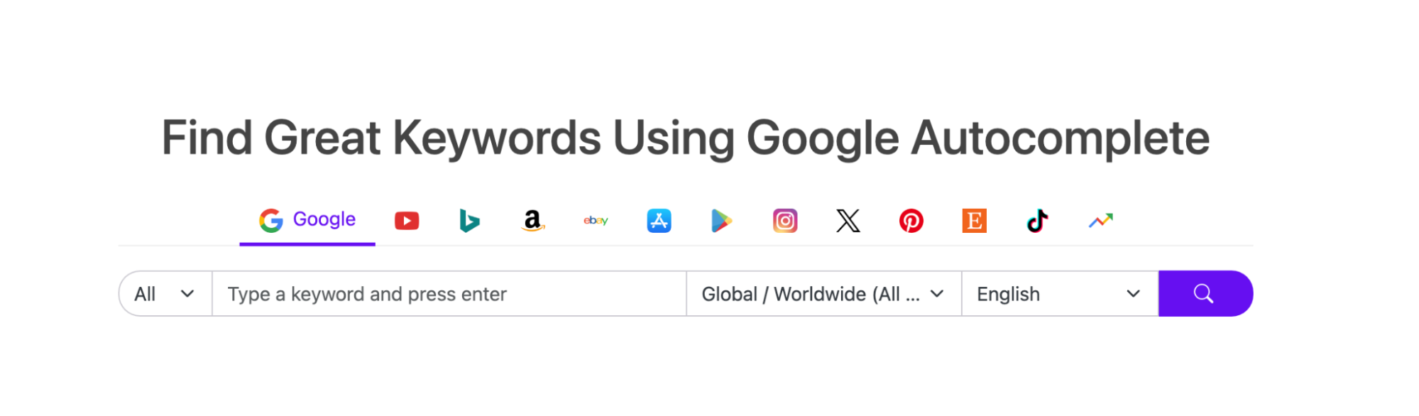 Keywordtool.io