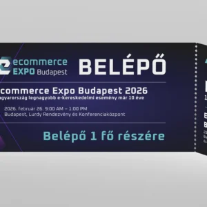 Ecommerce Expo 2026 - Nyitónapi jegy